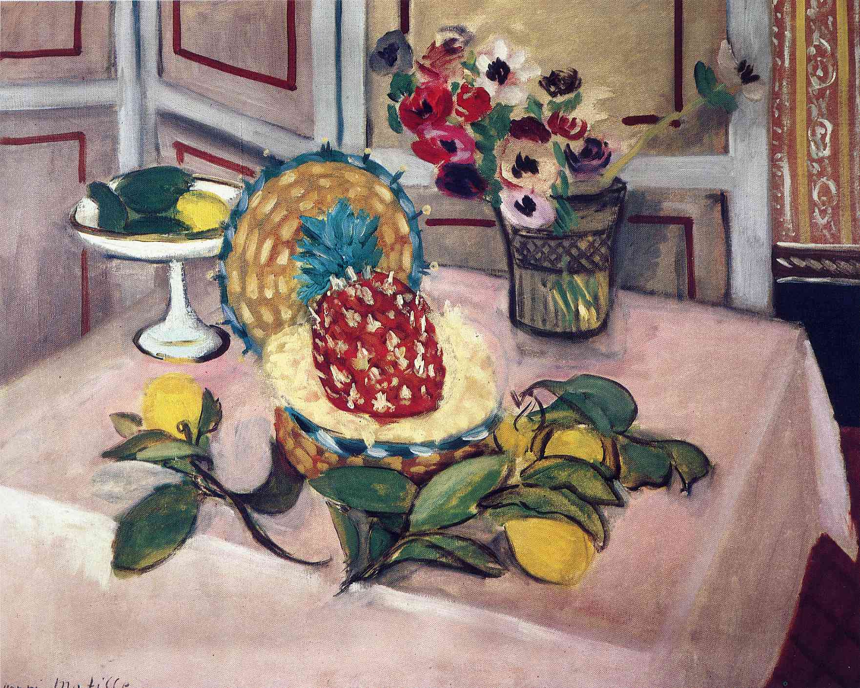 Henri Matisse pictures from 1940s Still Life with